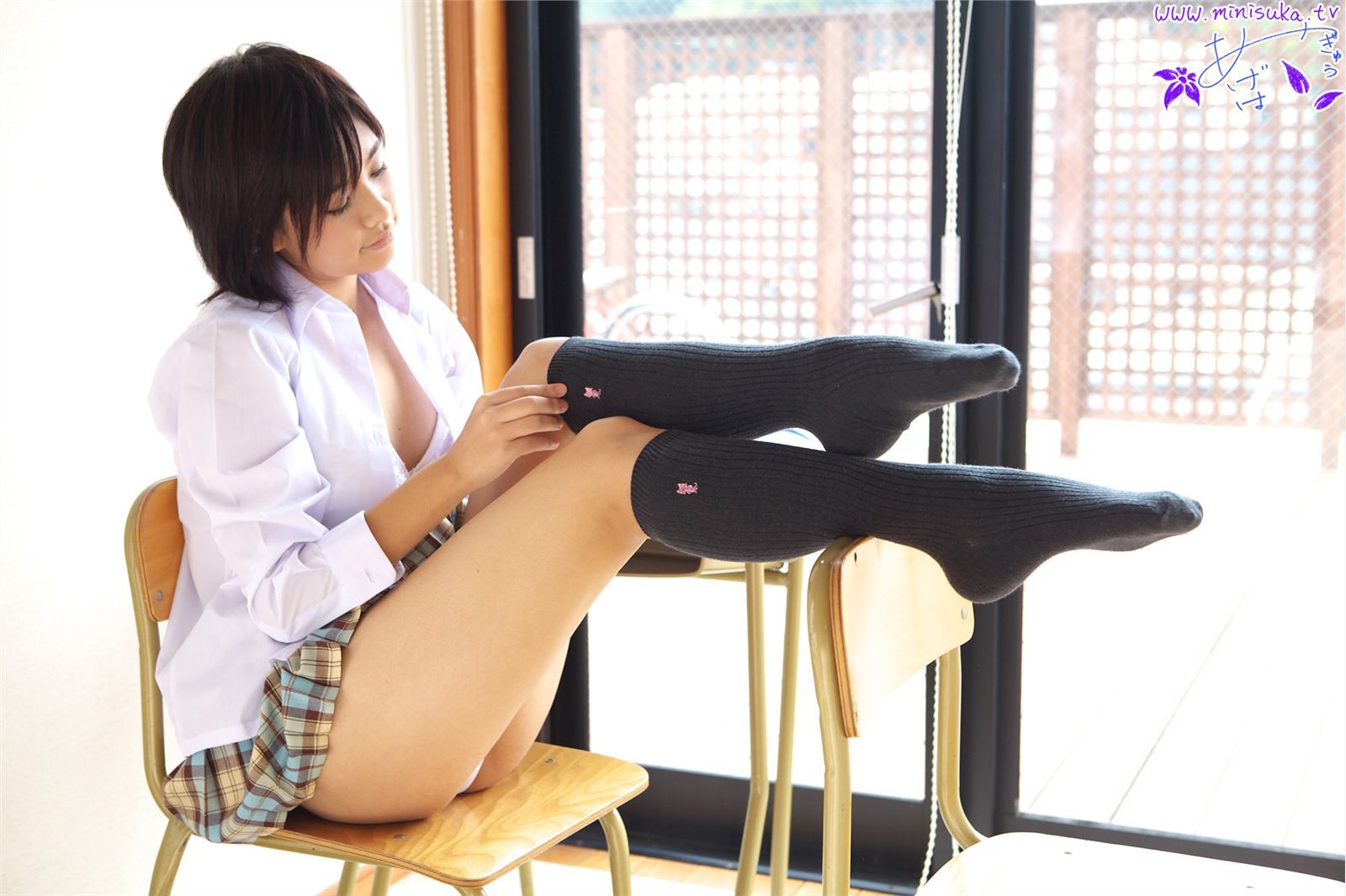 柳生あげは [Minisuka.tv] 现役女子高生 Ageha Yagyu